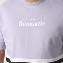 Meilleure affaire 🎁 Tee Shirt G22-572 Lavande Blanc de Classic Series 🌟 -HautStyle Boutique classic series 304691 G22 572 LILA BEYAZ 20220221T155546 02