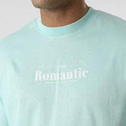 Grosses soldes 🔔 Tee Shirt G22-572 Blanc Turquoise de Classic Series 🧨 -HautStyle Boutique classic series 304693 G22 572 MINT BEYAZ 20220222T154409 02