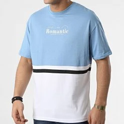 Coupon 🛒 Tee 🔔 Shirt G22-572 Bleu Clair Blanc de Classic Series ⭐