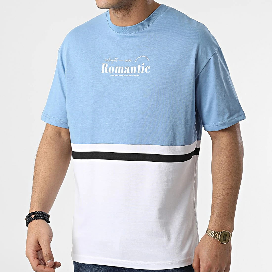 Coupon 🛒 Tee 🔔 Shirt G22-572 Bleu Clair Blanc de Classic Series ⭐ 3 Coupon 🛒 Tee 🔔 Shirt G22-572 Bleu Clair Blanc de Classic Series ⭐