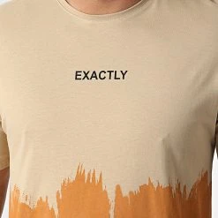 Bon marché ⌛ Tee Shirt G22-534 Beige de Classic Series ❤️ -HautStyle Boutique classic series 304704 G22 534 BEJ 20220221T161604 02