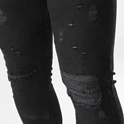 Bon marché ⭐ Jean Skinny DHZ-3603 Noir de Classic Series 😀 -HautStyle Boutique classic series 307032 DHZ 3603 1 SIYAH DENIM 20220304T160814 03