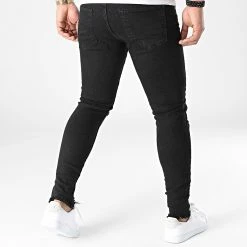 Bon marché ⭐ Jean Skinny DHZ-3603 Noir de Classic Series 😀 -HautStyle Boutique classic series 307032 DHZ 3603 1 SIYAH DENIM 20220304T160816 04