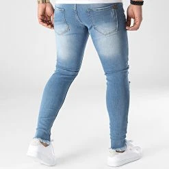 Vente flash 🤩 Jean Skinny DHZ-3748 Bleu Denim de Classic Series ❤️ -HautStyle Boutique classic series 307036 DHZ 3748 O MAVI 20220304T155711 04