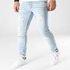 Meilleure vente đ Jean Skinny DHZ-3636 Bleu Wash de Classic Series đ„°