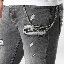 Le moins cher 🛒 Jean Skinny DHZ-3706 Gris Anthracite de Classic Series ✔️ -HautStyle Boutique classic series 307135 DHZ 3706 1 A FUME 20220304T151828 02
