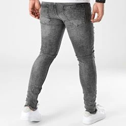 Le moins cher 🛒 Jean Skinny DHZ-3706 Gris Anthracite de Classic Series ✔️ -HautStyle Boutique classic series 307135 DHZ 3706 1 A FUME 20220304T151830 04