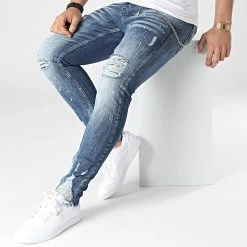 Le moins cher 💯 Jean Slim DHZ-3699 Bleu Denim de Classic Series 🛒 -HautStyle Boutique classic series 307136 DHZ 3699 K MAVI 20220304T155928 02