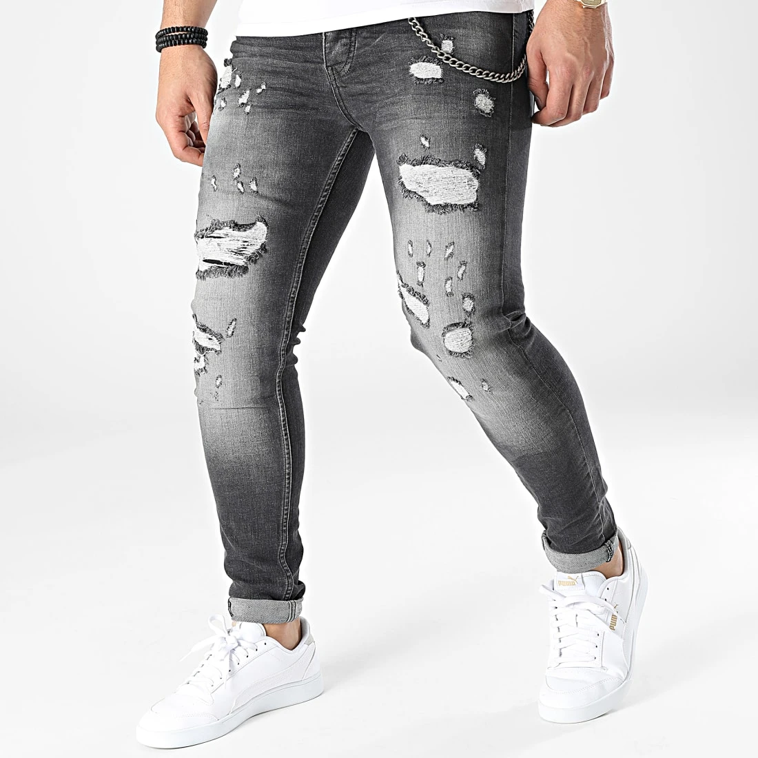 Meilleure vente 🧨 Jean Skinny DHZ-3683 Noir de Classic Series ⭐ 3 Meilleure vente 🧨 Jean Skinny DHZ-3683 Noir de Classic Series ⭐