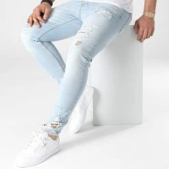 Vente flash 👍 Jean Skinny DHZ-36665 Bleu Wash de Classic Series 🌟 -HautStyle Boutique classic series 307199 DHZ 3665 2 A MAVI 20220304T160132 02