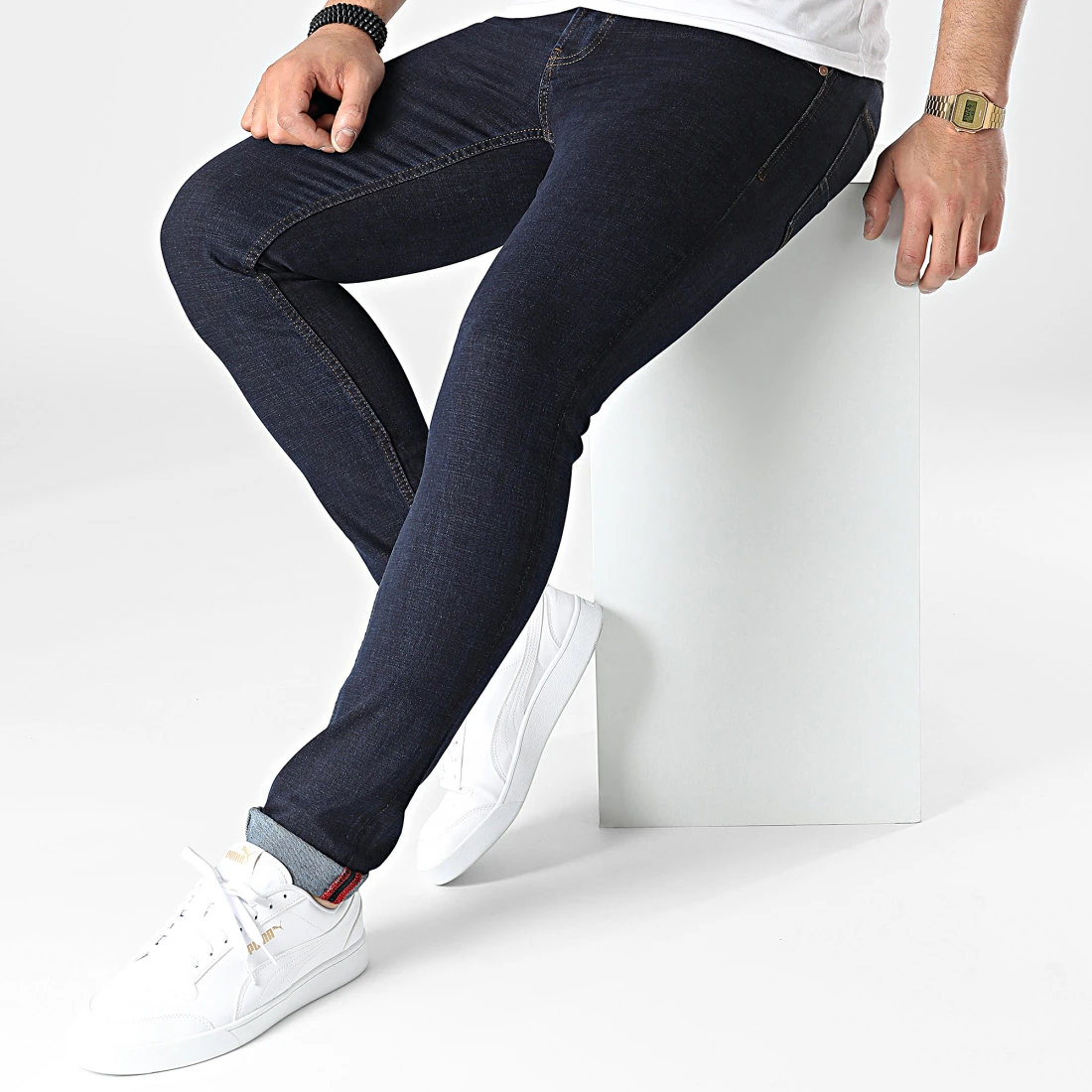 Nouveau ⌛ Jean Slim 7672 Bleu Brut de Classic Series ✔️ 4 Nouveau ⌛ Jean Slim 7672 Bleu Brut de Classic Series ✔️ – Image 2