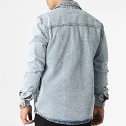 Sortie 🧨 Surchemise Jean DHG-3710 Bleu Denim de Classic Series 🎁 -HautStyle Boutique classic series 307241 DHG 3710 A MAVI 20220304T151034 04