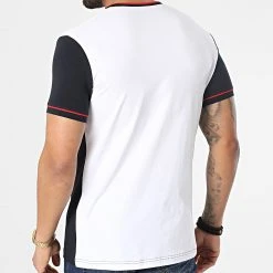 Grosses soldes 👍 Tee Shirt 20219 Blanc Bleu Marine de Classic Series 🛒 -HautStyle Boutique classic series 307271 20219 WHITE 20220304T143054 04