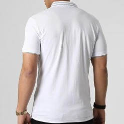 Bon marché ⌛ Polo Manches Courtes 20237 Gris Chiné Blanc de Classic Series 🛒 -HautStyle Boutique classic series 307337 20237 GREY 20220304T145954 04