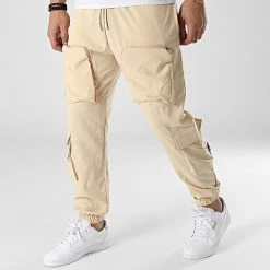 De gros 💯 Pantalon Cargo G22-637 Beige de Classic Series ✔️