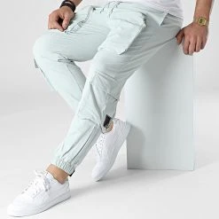 Meilleure vente 🌟 Jogger Pant G22-637 Vert Menthe de Classic Series ✔️ -HautStyle Boutique classic series 307442 G22 637 MINT 20220307T155254 03