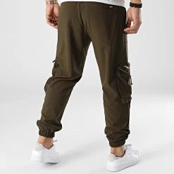 Remise 🛒 Pantalon Cargo G22-639 Vert Kaki de Classic Series 😍 -HautStyle Boutique classic series 307447 G22 639 HAKI 20220304T151617 04