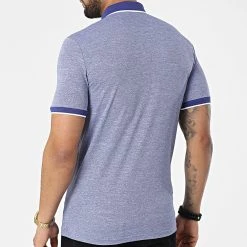 Grosses soldes 👏 Polo A Manches Courtes 1713 Bleu Chiné de Classic Series ⭐ -HautStyle Boutique classic series 309233 ERS 1713 LACIVERT 20220317T154804 04