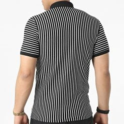 Acheter 👏 Polo A Manches Courtes 1750 Noir Blanc de Classic Series 😍 -HautStyle Boutique classic series 309247 ERS 1750 EKRU SIYAH 20220318T160514 04