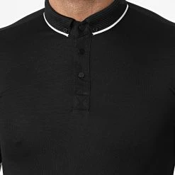 Vente flash 🎉 Polo A Manches Courtes 1723 Noir de Classic Series 🎁 -HautStyle Boutique classic series 309262 ERS 1723 SIYAH 20220318T160414 02