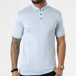 De gros ❤️ Polo A Manches Courtes 1723 Bleu Clair de Classic Series ✔️ 8 De gros ❤️ Polo A Manches Courtes 1723 Bleu Clair de Classic Series ✔️ -HautStyle Boutique classic series 309263 ERS 1723 MAVI 20220317T155015 03