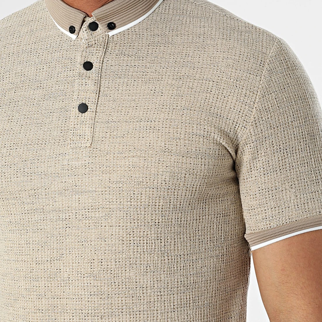 Coupon ✨ Polo A Manches Courtes 1246 Beige de Classic Series 🔥 4 Coupon ✨ Polo A Manches Courtes 1246 Beige de Classic Series 🔥 – Image 2