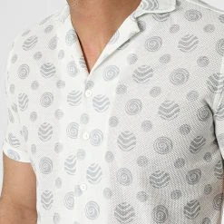 Offres ❤️ Chemise A Manches Courtes 1668 Beige Clair de Classic Series 👏 -HautStyle Boutique classic series 309290 ERS 1668 BEJ EKRU 20220408T110712 02