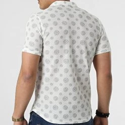 Offres ❤️ Chemise A Manches Courtes 1668 Beige Clair de Classic Series 👏 -HautStyle Boutique classic series 309290 ERS 1668 BEJ EKRU 20220408T110714 04