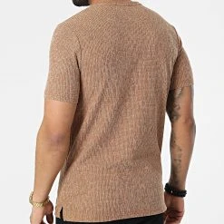 Remise 😀 Tee Shirt 1258 Camel Chiné de Classic Series ⌛ -HautStyle Boutique classic series 309321 ERS 1258 TABA 20220317T154905 04