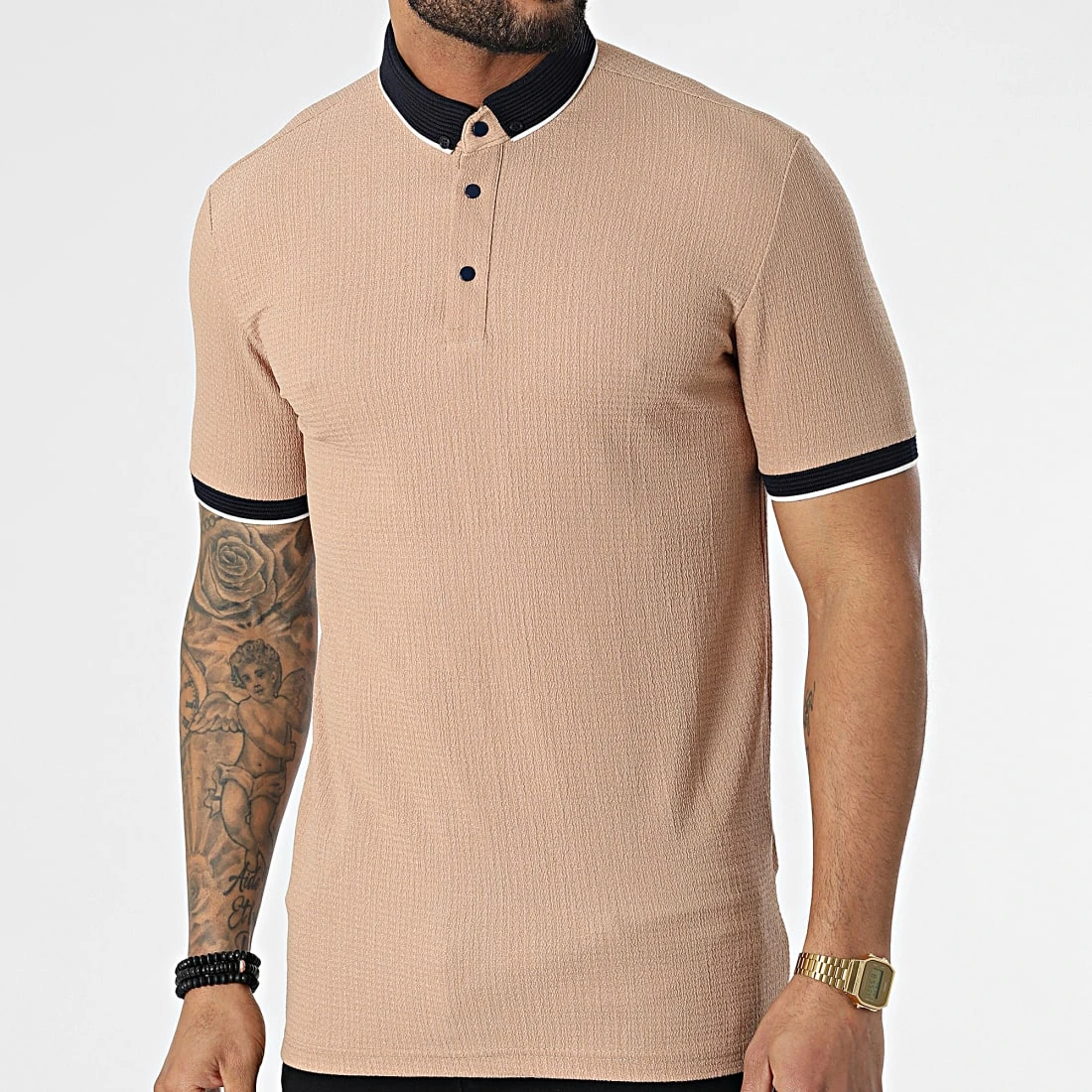 Meilleure vente 🛒 Polo A Manches Courtes 1745 Camel de Classic Series ✔️ 3 Meilleure vente 🛒 Polo A Manches Courtes 1745 Camel de Classic Series ✔️