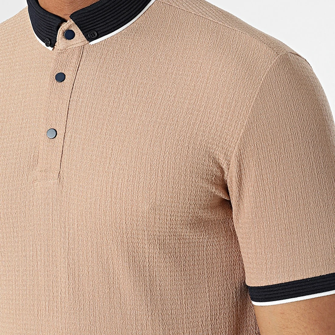 Meilleure vente 🛒 Polo A Manches Courtes 1745 Camel de Classic Series ✔️ 4 Meilleure vente 🛒 Polo A Manches Courtes 1745 Camel de Classic Series ✔️ – Image 2