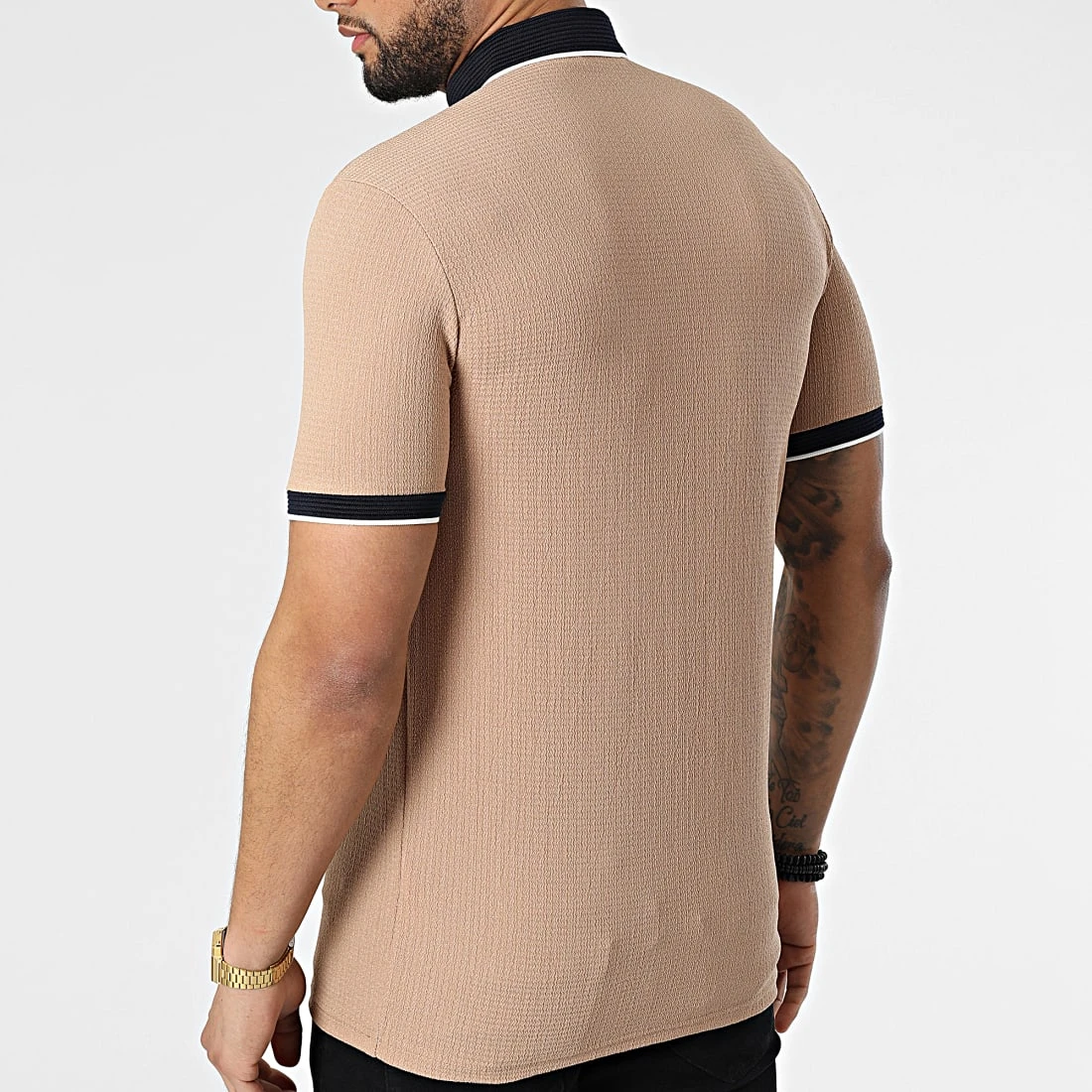 Meilleure vente 🛒 Polo A Manches Courtes 1745 Camel de Classic Series ✔️ 6 Meilleure vente 🛒 Polo A Manches Courtes 1745 Camel de Classic Series ✔️ – Image 4