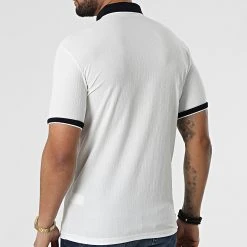 Promo ✔️ Polo A Manches Courtes 1745 Blanc de Classic Series 😀 -HautStyle Boutique classic series 309328 ERS 1745 EKRU 20220317T153054 04