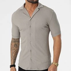 Top 10 🎁 Chemise A Manches Courtes ERS-1651 Gris de Classic Series 🔔