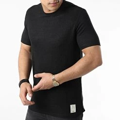 Remise ⭐ Tee 🛒 Shirt 1258 Noir de Classic Series ✔️ -HautStyle Boutique classic series 309350 ERS 1258 SIYAH 20220318T161133 03