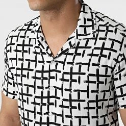 Grosses soldes 💯 Chemise Manches Courtes ERS-1400 Blanc de Classic Series 😉 -HautStyle Boutique classic series 309354 ERS 1400 35 20220318T161518 02