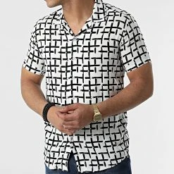 Grosses soldes 💯 Chemise Manches Courtes ERS-1400 Blanc de Classic Series 😉 -HautStyle Boutique classic series 309354 ERS 1400 35 20220318T161520 03