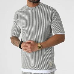 Promo ⌛ Ensemble Tee 🎁 Shirt Et Short Jogging 1240 Blanc de Classic Series 👍 -HautStyle Boutique classic series 309377 ERS 1240 SIYAH 20220324T161414 03