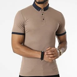 Grosses soldes 🔔 Polo Manches Courtes 1058 Marron de Classic Series ✔️ -HautStyle Boutique classic series 309381 ERS 1058 1 TABAC 20220322T143806 03
