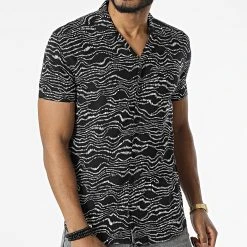 Offres 💯 Chemise Manches Courtes 1400 Noir de Classic Series 👏 -HautStyle Boutique classic series 309428 ERS 1400 33 20220322T144417 03
