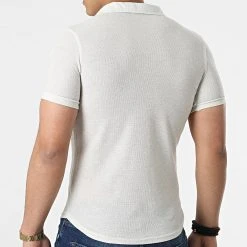 Meilleure affaire 🛒 Chemise Manches Courtes 1673 Beige de Classic Series ⭐ -HautStyle Boutique classic series 309437 ERS 1673 BEJ 20220408T110503 04