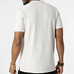 Vente flash 👏 Tee Shirt 1757 Beige de Classic Series ⭐ -HautStyle Boutique classic series 309471 ERS 1757 BEJ 20220322T143852 04