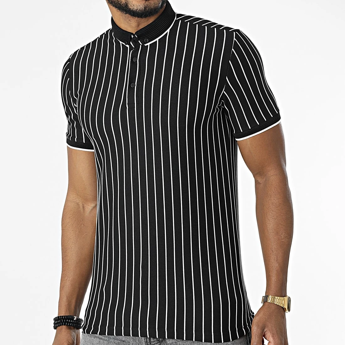 Bon marché 😍 Polo Manches Courtes 1778 Noir de Classic Series 🧨 3 Bon marché 😍 Polo Manches Courtes 1778 Noir de Classic Series 🧨