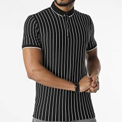 Bon marché 😍 Polo Manches Courtes 1778 Noir de Classic Series 🧨 8 Bon marché 😍 Polo Manches Courtes 1778 Noir de Classic Series 🧨 -HautStyle Boutique classic series 309513 ERS 1778 SIYAH BEYAZ 20220322T144036 03