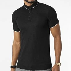 Sortie 🤩 Polo Manches Courtes 1246 Noir de Classic Series 👏