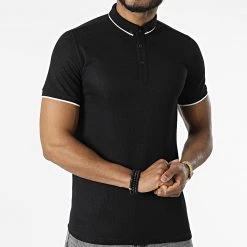 Sortie 🤩 Polo Manches Courtes 1246 Noir de Classic Series 👏 -HautStyle Boutique classic series 309515 ERS 1246 1 SIYAH 20220322T144141 03