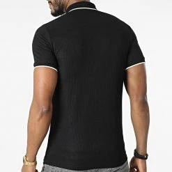 Sortie 🤩 Polo Manches Courtes 1246 Noir de Classic Series 👏 -HautStyle Boutique classic series 309515 ERS 1246 1 SIYAH 20220322T144142 04