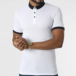 Meilleure affaire 🎁 Polo Manches Courtes 1058 Blanc de Classic Series ⭐ -HautStyle Boutique classic series 309538 ERS 1058 BEYAZ 20220322T145303 03