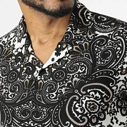 De gros ⌛ Chemise Manches Courtes 1400 Noir de Classic Series 🔔 -HautStyle Boutique classic series 309557 ERS 1400 7 20220322T144634 02