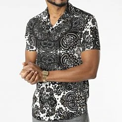 De gros ⌛ Chemise Manches Courtes 1400 Noir de Classic Series 🔔 -HautStyle Boutique classic series 309557 ERS 1400 7 20220322T144636 03